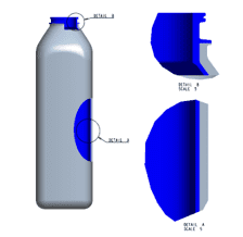 2層成形によるリサイクル樹脂の活用提案