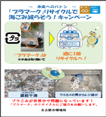 「プラマーク」リサイクルで海ごみを減らそう！キャンペーン