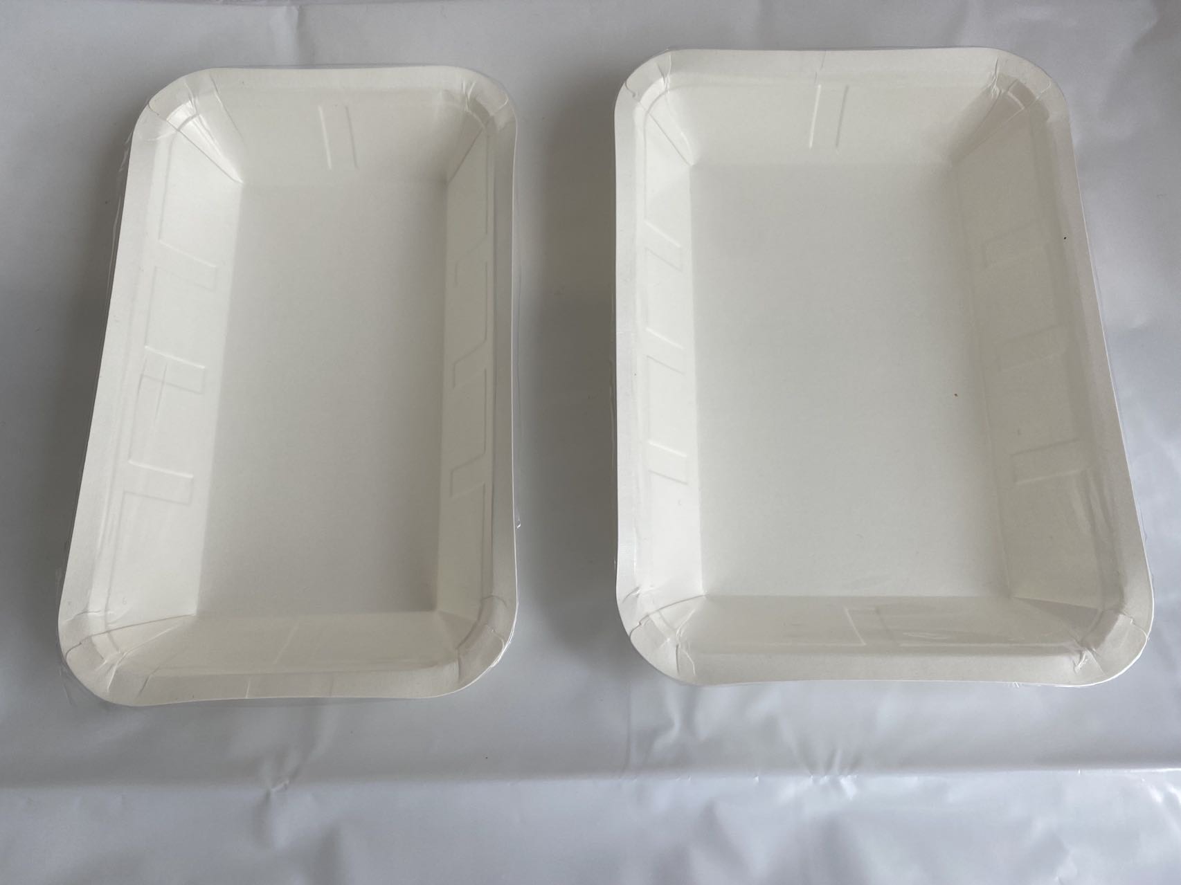 プラスチック及び発泡スチロール食品容器に代わる安価なトップシールタイプ紙製トレー